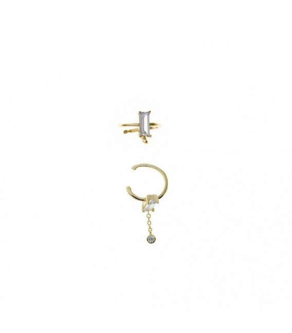 Pendiente plata - 213A0314