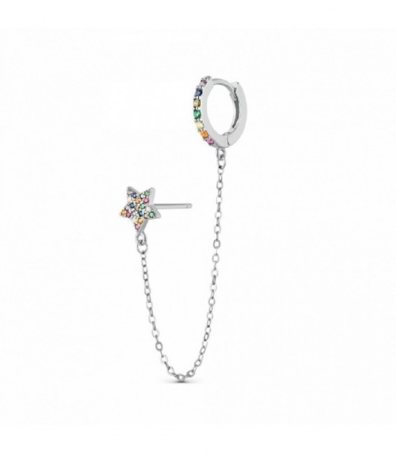 Pendiente plata - 9112657