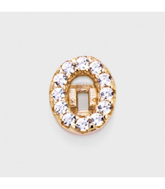 Charm plata - LEYL001D-O