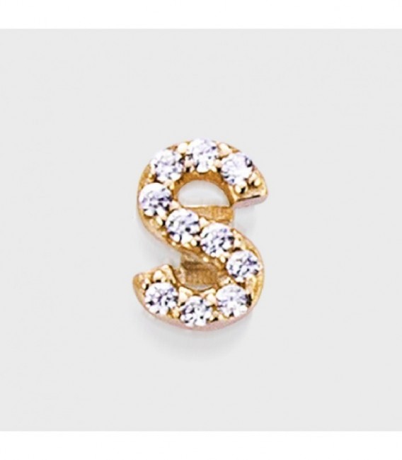 Charm plata - LEYL001D-S