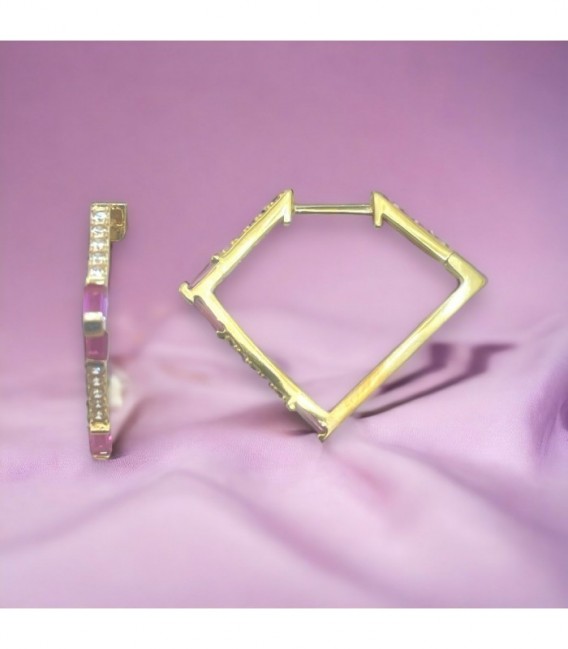 Pendientes plata - 153177C