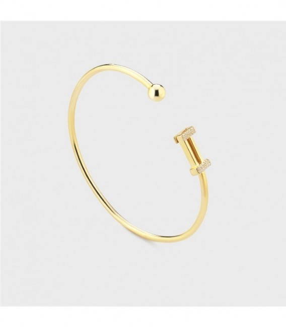 Pulsera plata - BRYL004D
