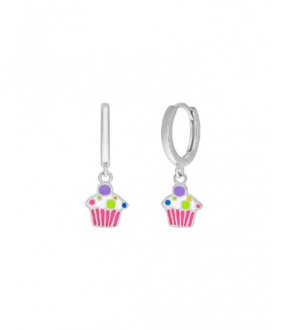 Pendientes de plata - D03001/BG