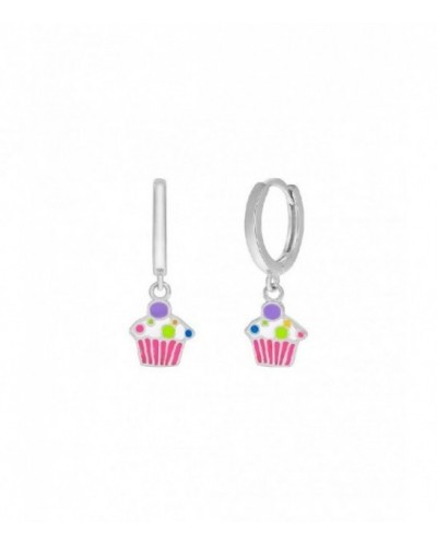 Pendientes de plata - D03001/BG
