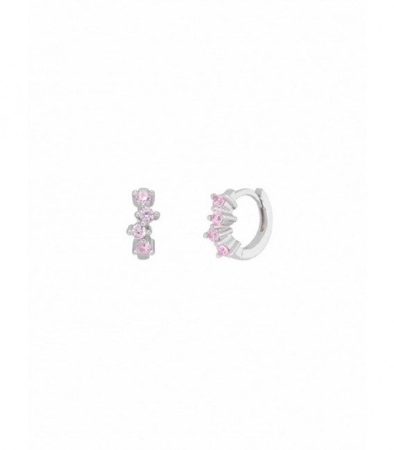 Pendientes de plata - D03001/BX